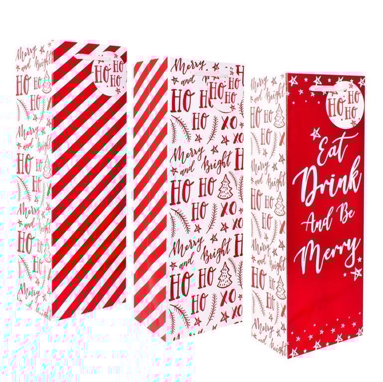 Red Bottle Gift Bags - Wedding & Event Supplies, Party Decorations, Home Decor