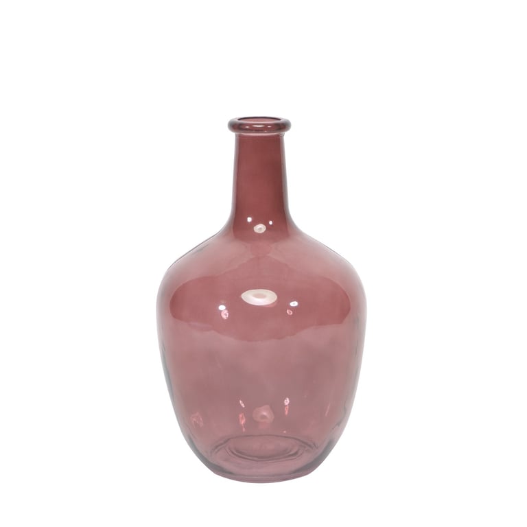 Dusky Pink Segovia Bottle - Elegant Home Decor Vase for Floral Arrangements and Centerpieces