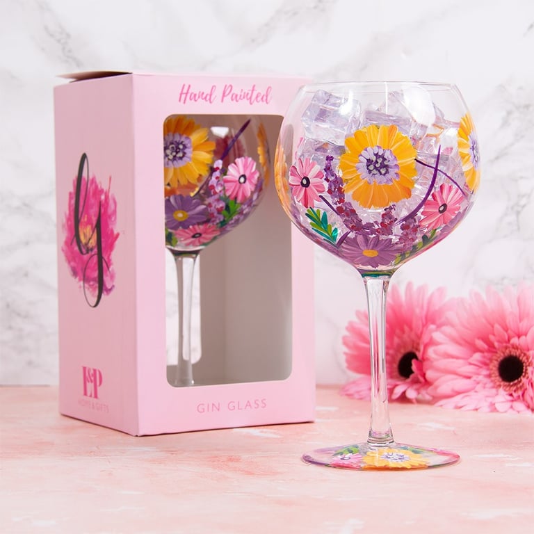 Glass Sunflower Vase - Elegant Garden-Themed Home Decor Accent