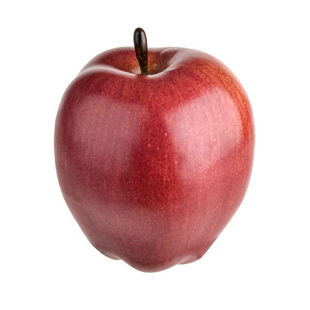 Artificial Dark Red Apple - Realistic Home Decor and Party Centerpiece