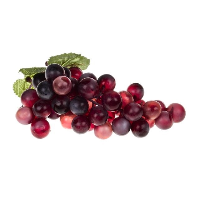 Artificial Red Grape Bunch - Decorative Tabletop Decoration and Wedding Centerpiece