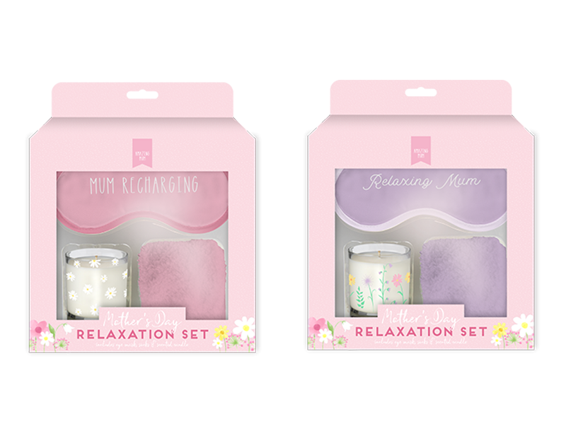Mothers Day Relaxation Set - Home Spa Kit for Self-Care and Stress Relief