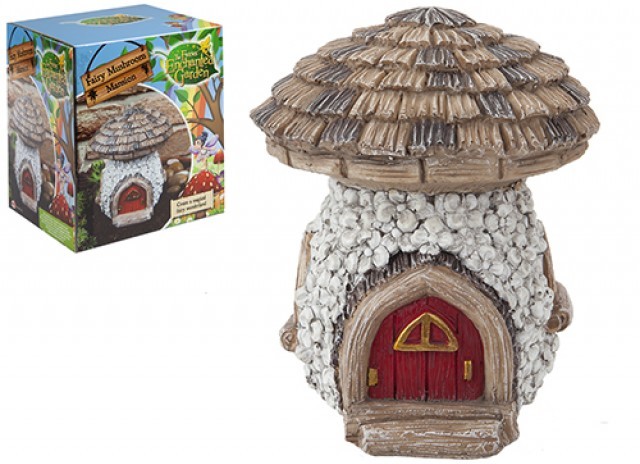 Secret Fairy Garden Mushroom Mansion - Whimsical Home Decor with Magical Mushroom Design and Enchanting Secret Garden Interior