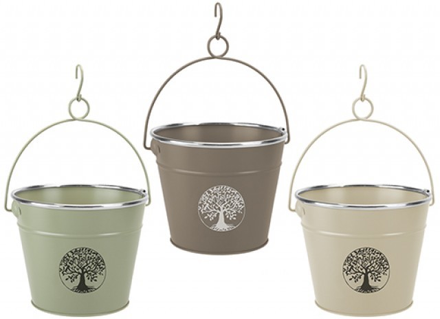 Tree of Life Assorted Peg Bucket - Sustainable Home Decor for Bohemian Spaces