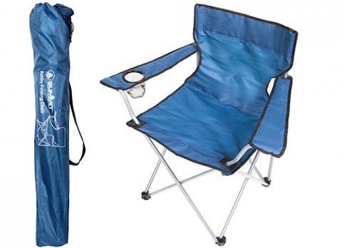 Summit Ashby Chair - Elegant Indigo Blue Accent Chair for Home Decor and Comfortable Office Use