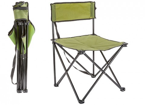 Summit Derby Forest Green Adjustable Camping Chair