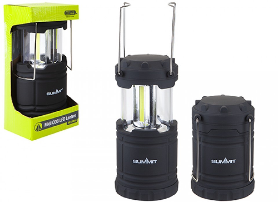 Summit Midi LED Collapsible Outdoor Lantern - Mid-size Camping Light