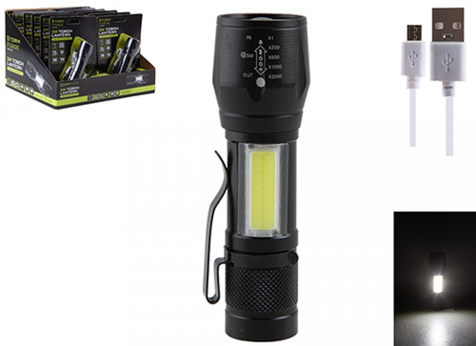 Stormforce 3W Rechargeable Stormproof LED Lantern - Portable Outdoor Camping Lighting Solution