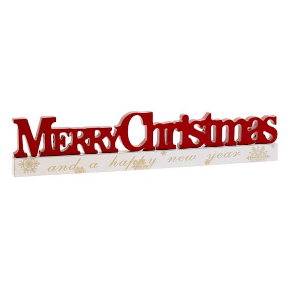 Merry Christmas Sign - Outdoor Holiday Decoration for Home and Garden
