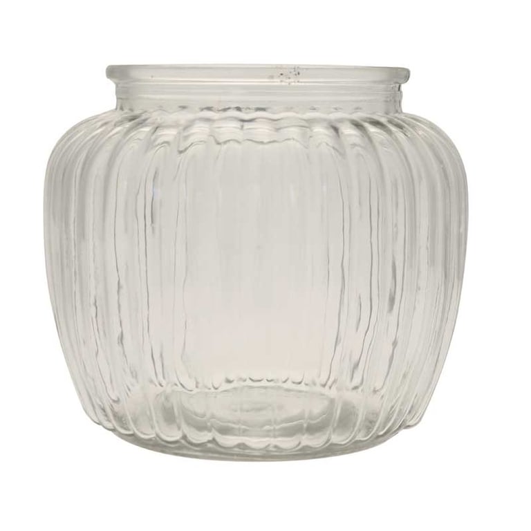 Storage Jar - Small Home Decor Container for Kitchen Storage and Bathroom Organizer
