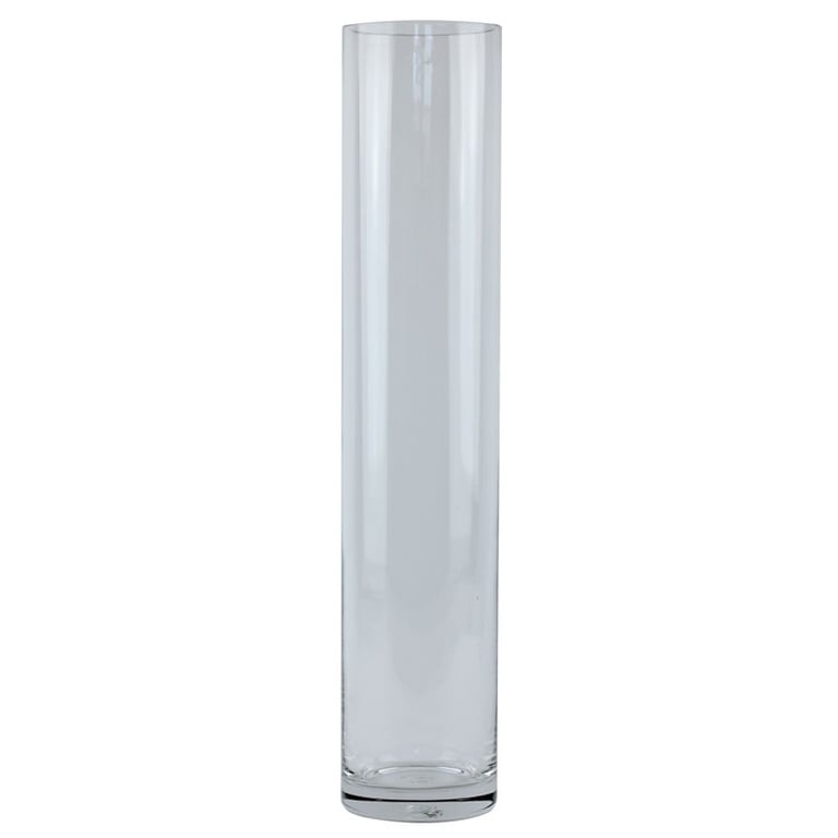 Large Cylinder Vase - 50cm Home Decor and Indoor Plant Pot