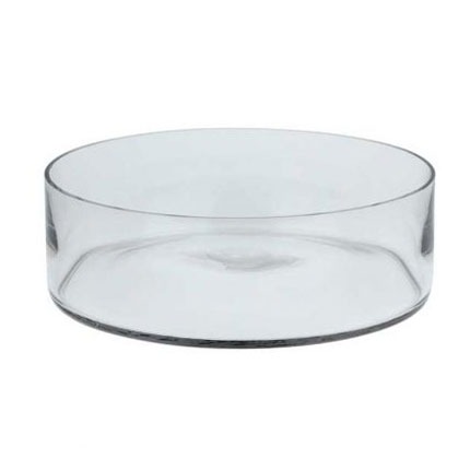 Glass Cylinder Vase - Elegant Home Decor and Flower Holder for Indoor Plants