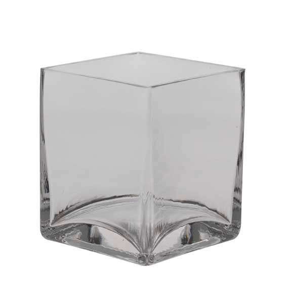 Glass Cube 10x10x12cm - Elegant Home Decor and Office Storage Solution