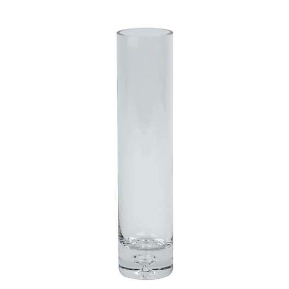 Cylinder Bud Vase with Bubble - Modern Home Decor Garden Decoration