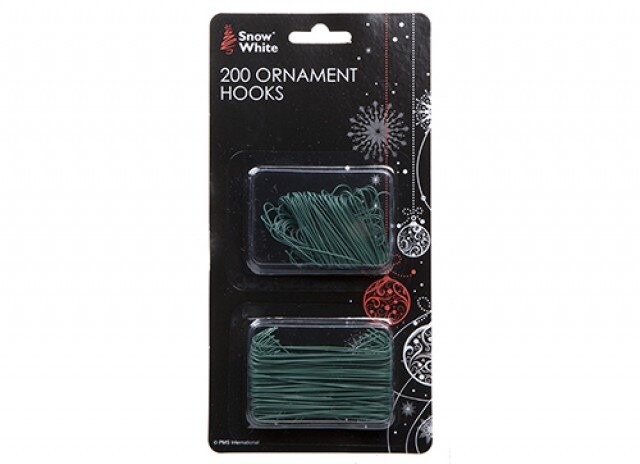 Christmas Ornament Hooks - Heavy Duty Home Decor Hooks for Outdoor Christmas Decorations