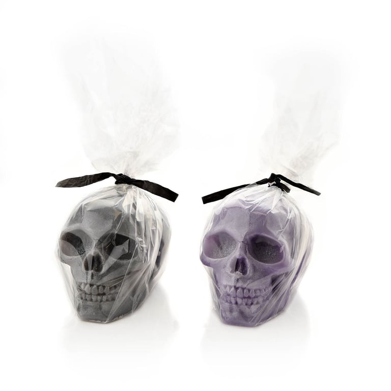 Handmade Assorted Skull Shaped Bath Soap - Perfect Halloween Gift or Spa Treat