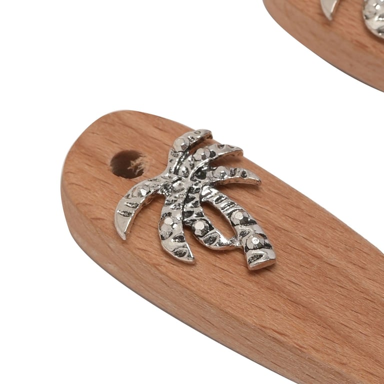 Hestia Palm Tree Set of 4 Measuring Spoons - Kitchen Essentials for Cooking and Baking