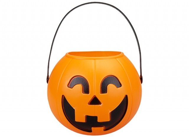 Light & Sound Candy Halloween Bucket - Illuminated Storage Container with Sound Effects for Parties and Decorations