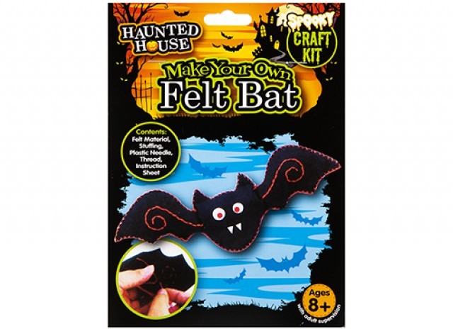 DIY Felt Bat Making Kit - Create Handmade Wall Decorations at Home