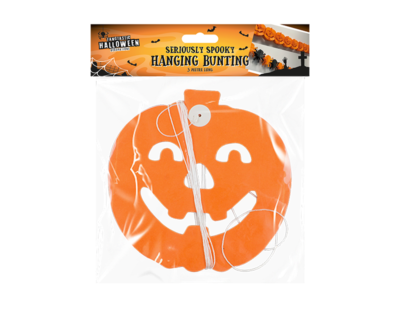 Halloween Bunting - Assorted Decorative Strings for Home and Party Supplies