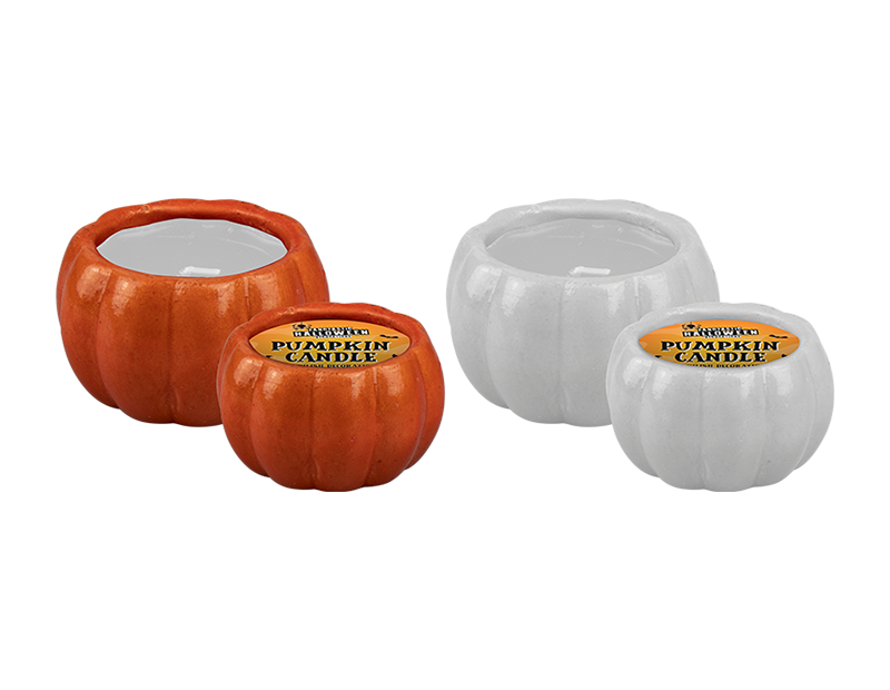 Halloween Pumpkin Fragrance Assorted Candles - Spooky Home Decor for Fall Season