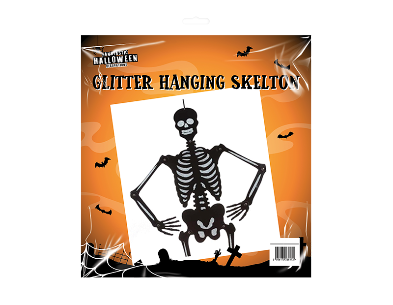 90cm Skeleton Hanging Decoration - Unique Home Decor Wall Accent for Halloween Season