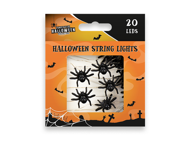 Halloween String Lights - Assorted Party Decorations and Holiday Lighting