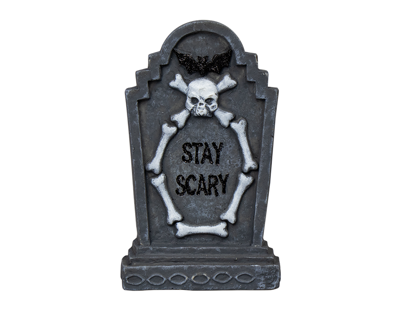 Halloween Cement Graveyard Decoration Assorted Tombstones Home Decor