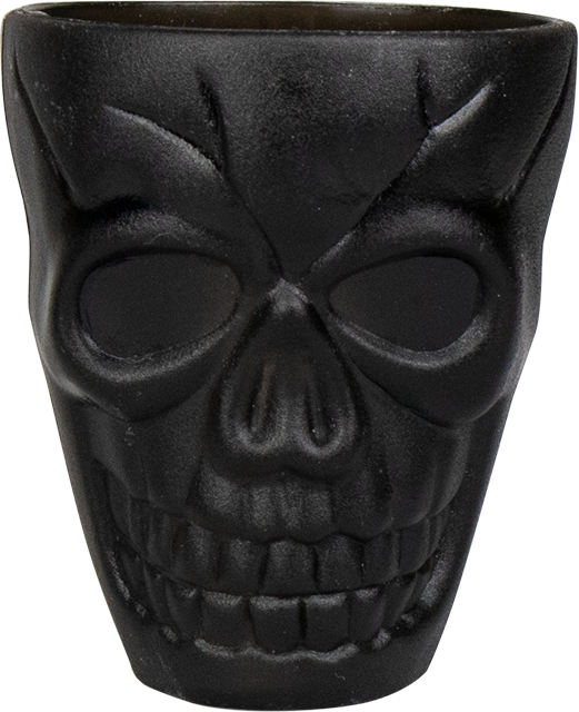 Skull Shot Glasses 4 Pack Set - Party Drinking Glass Kit for Cocktails and Shots