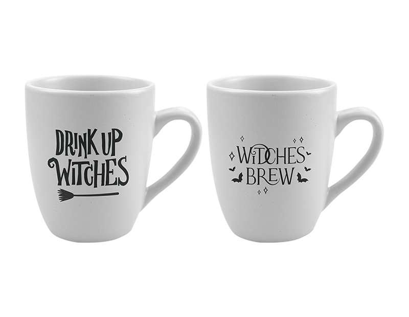 Halloween Stoneware Mug - Spooky Season Kitchenware and Home Decor Item