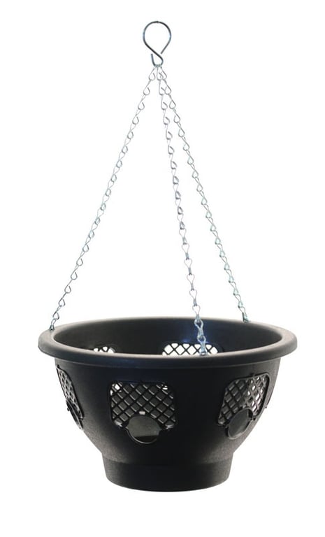 Easy Fill Hanging Basket - 12 Inch Indoor Plant Hangers for Home & Garden Decor