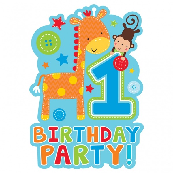 Wild Boy Children s Birthday Party Invitations - Themed Invitation Cards for Boys Special Day