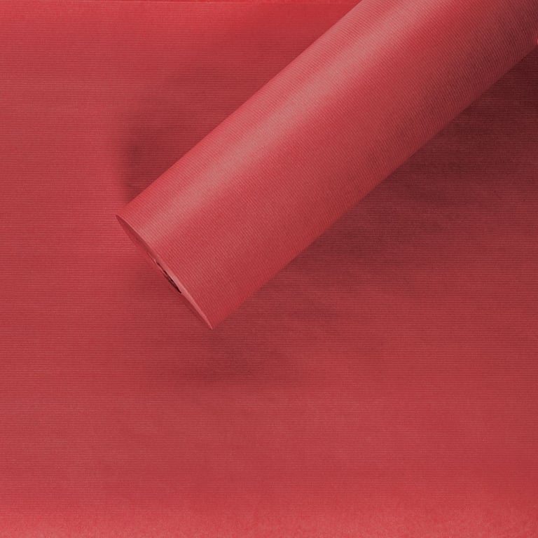 Red Blush Kraft Paper - 120m Home Decoration and Gift Wrapping Paper Roll