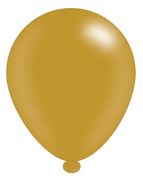 Gold Latex Balloons - High-Quality Event Decorations for Parties and Gatherings