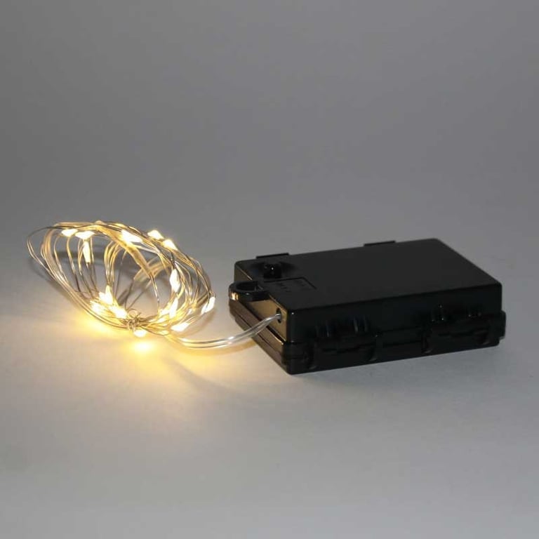 Warm White Submersible LED Lights for Home Aquariums - 20-Pack Underwater Lighting Solution