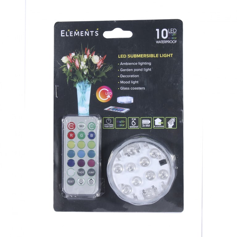 Multi Function Elements Uplighter Remote LED Accent Lighting Home Decor Solution