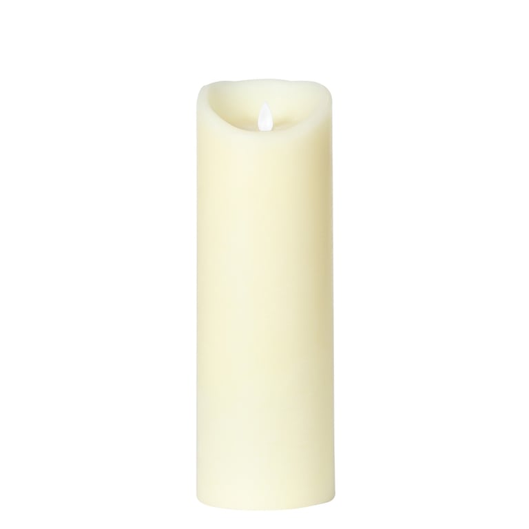 Moving Flame LED Candle - Realistic Flame Effect 30cm Indoor Lighting Home Decor Decoration
