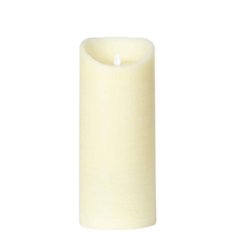 Moving Flame LED Candle - Realistic Flame Effect Home Decor 12.5 x 30cm LED Lighting for Ambiance