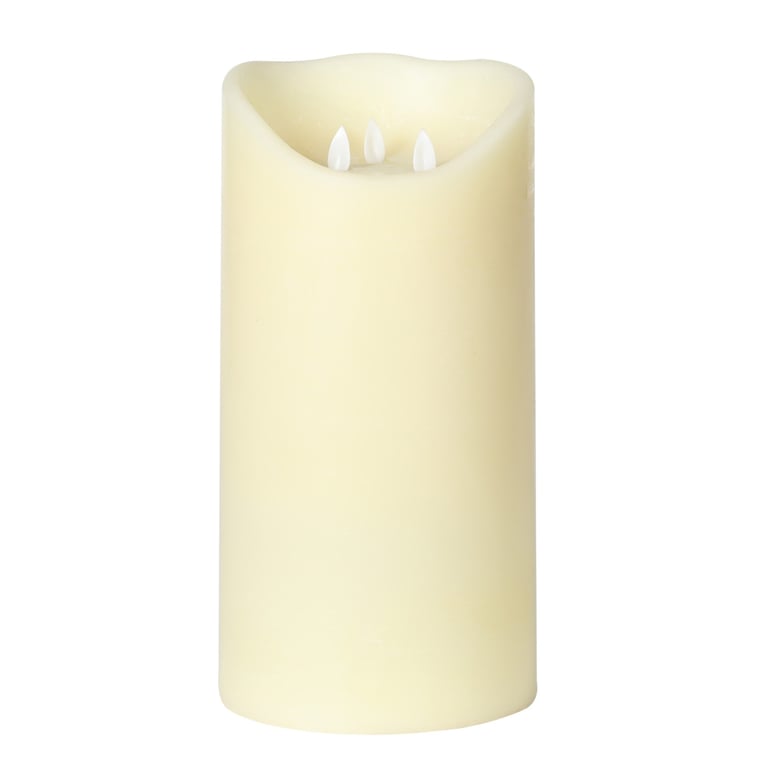 Moving Flame LED Candle - Realistic Flickering Indoor Table Lamp for Home Decor