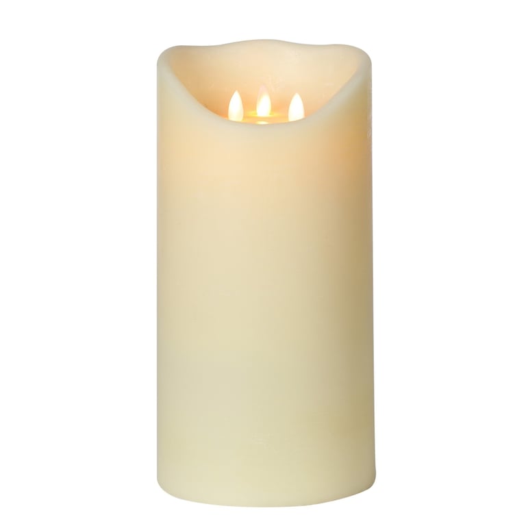 Moving Flame LED Candle - Realistic Flickering Indoor Table Lamp for Home Decor