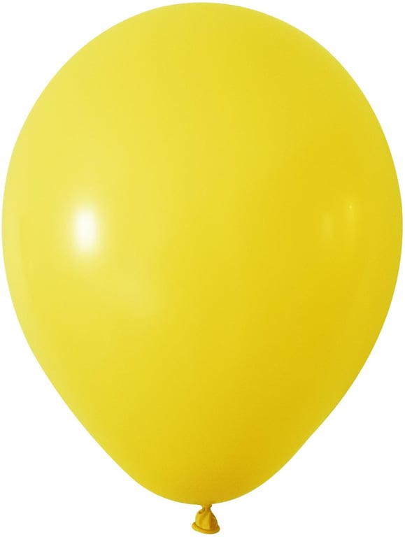Yellow Latex Balloons - 12 Inch Party Pack of 100, Perfect for Decorations and Celebrations