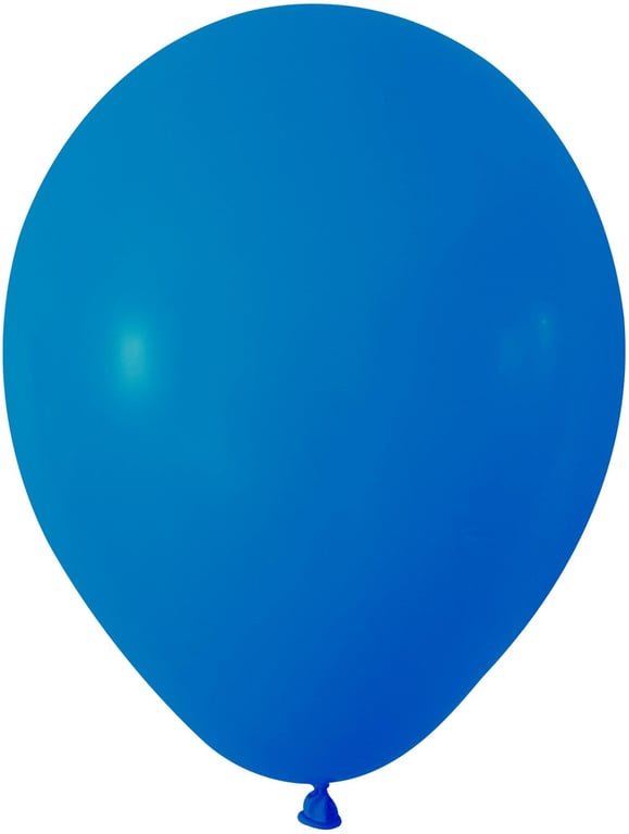 Blue Latex Balloons - 12 Inch, Pack of 100, Party and Event Decorations