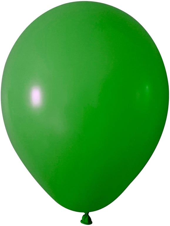 12 inch Green Latex Balloons - Pack of 100 Party Decorations