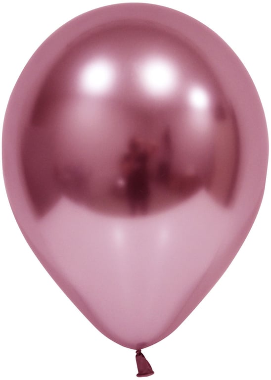Pink Chrome Latex Balloons - 12 Inch, Pk 50, Party & Home Decor Essentials