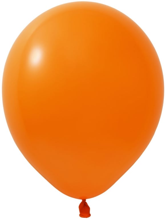 Orange Latex Balloons 10inch - Pack of 100 Party Decorations and Home Decor Essentials
