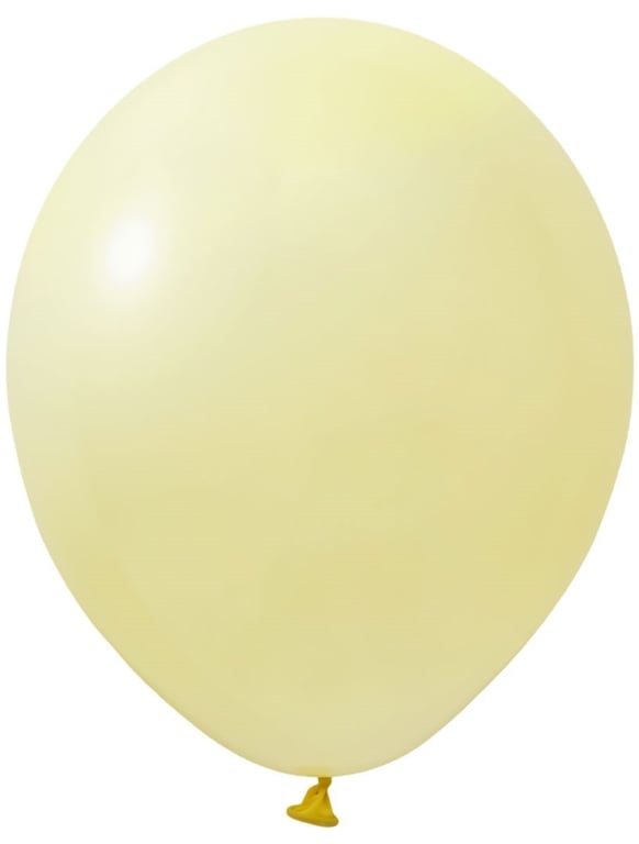 Vanilla Latex Balloon 10inch Pack of 100 - Perfect Home Party Decorations