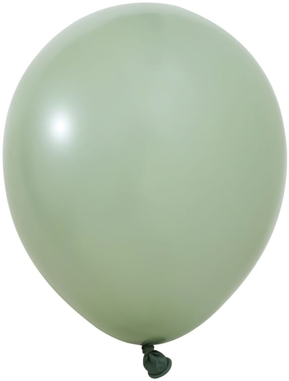 Sage Green Latex Balloon 10inch (Pack of 100) - Home Decor Party Supply for Weddings and Events