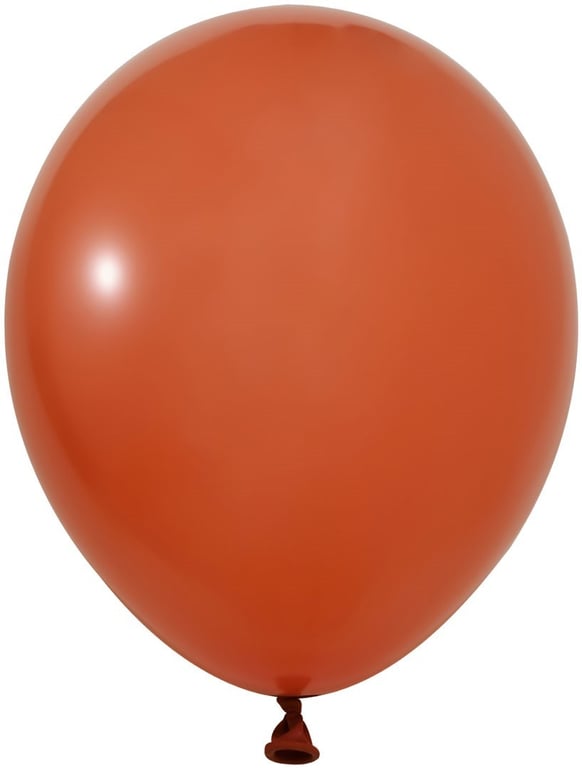Terracotta Latex Balloons - 10inch Party Supply Pack of 100 Home Decor Balloons