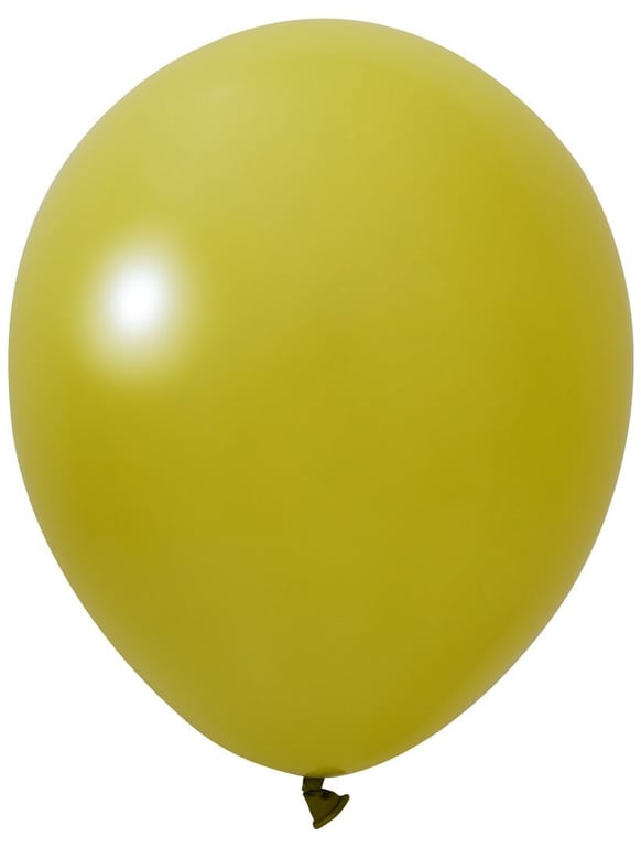 Olive Latex Balloon 10inch Pack of 100 - Home Party Decorations & Event Supplies