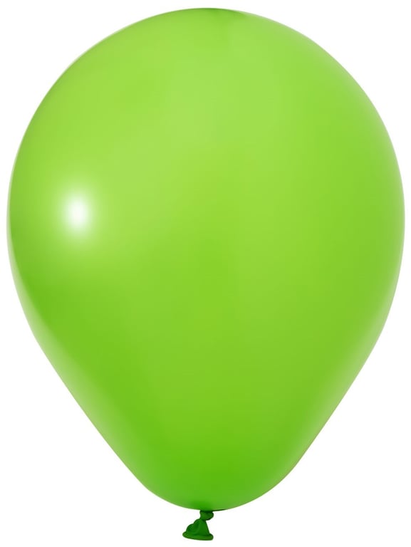 Light Green Latex Balloons 12inch - Pack of 100 Party Decorations